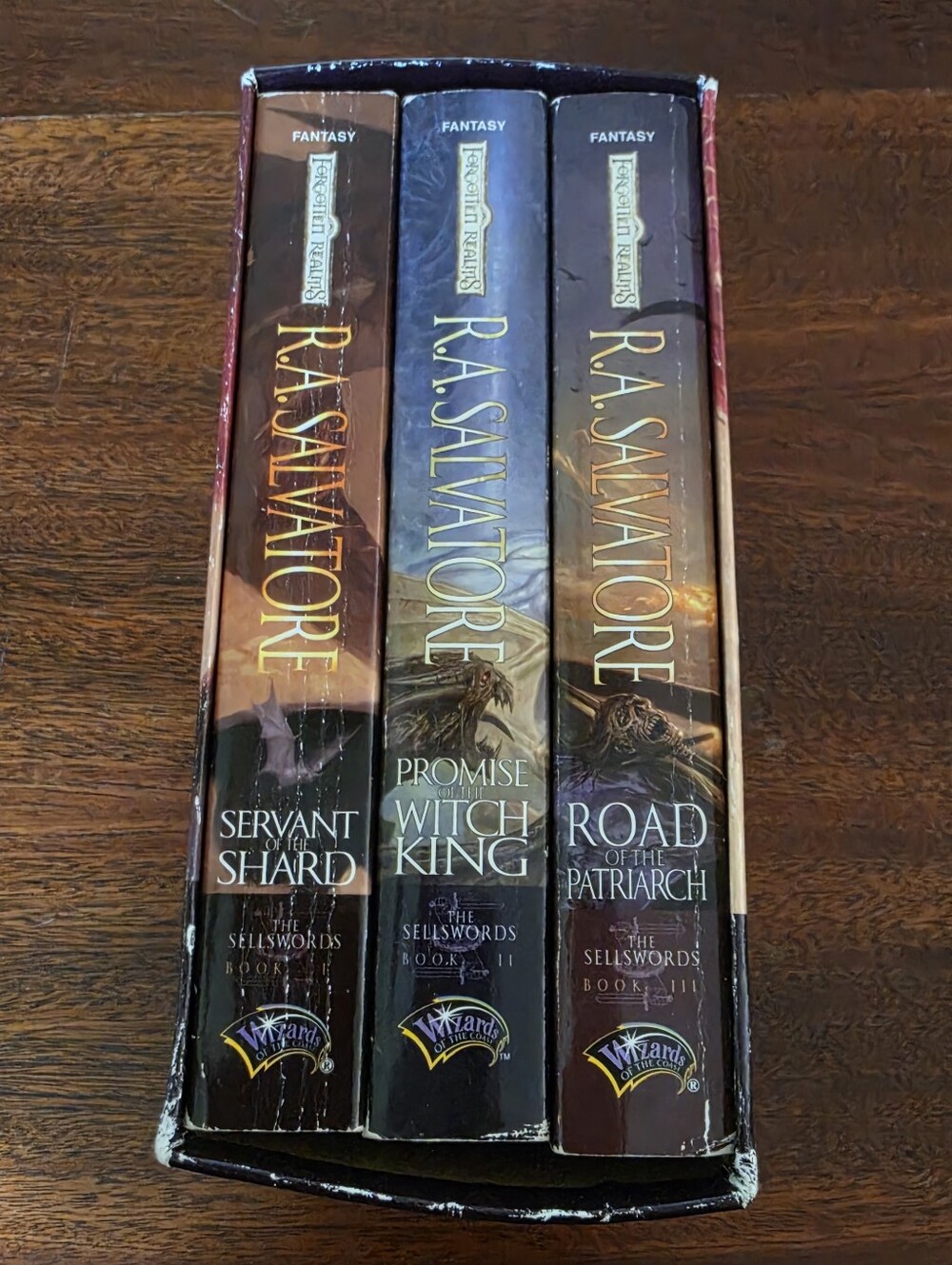 R.A. Salvatore Forgotten Realms Sellswords Box Set: Servant/Promise/Road